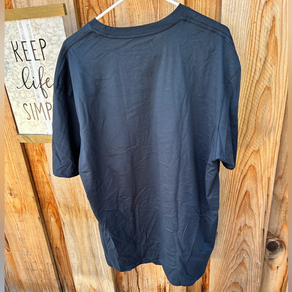 NWT xl men’s navy blue USA 🇺🇸 t shirt 100% cotton - Picture 5 of 6